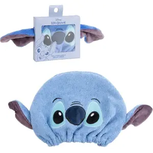 DISNEY Cerdá Life's Little Moments Serviette à Cheveux Stitch à séchage Rapide et Douce - Absorbante et antidérapante pour Femmes et Filles pas cher