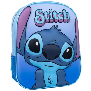 Sac à dos - Disney - Stitch - Bleu - Enfant - 3D