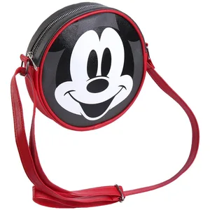 Disney sac à bandoulière Micky Mouse 2 litres simili cuir rouge/gris
