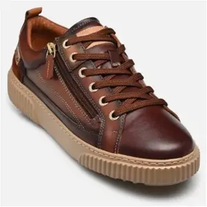 Pikolinos Baskets en Cuir RIELLS pour Femme Colour CAOBA