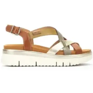 Sandales compensées femme Pikolinos Palma Marron 38 W4N-0650C1-265 pas cher
