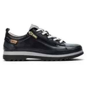 Pikolinos Baskets en Cuir Vigo pour Femme Colour Black pas cher