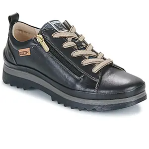 Pikolinos Baskets en Cuir Vigo pour Femme Colour Black pas cher