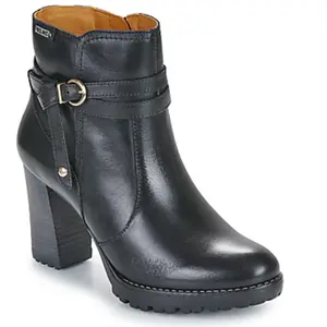 Pikolinos Bottines à Talon en Cuir Connelly pour Femme Colour Black