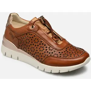 Comparateur de prix : Pikolinos Baskets en Cuir CANTABRIA pour Femme Colour Brandy