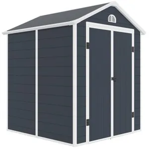 Abri de Jardin en Résine - GARDIUN - New Donna - Fenêtre Latérale - Gr... pas cher