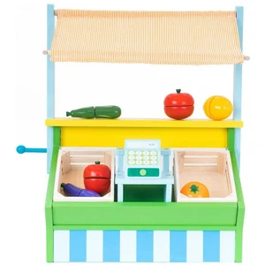 Robincool Robin Cool Méthode Montessori Marché De Légumes Légumes En Bois pas cher
