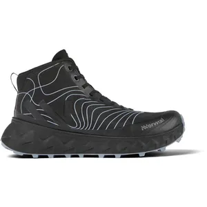 NNormal Tomir Waterproof Mid - Chaussures trail Black / Blue 39.1/3 pas cher