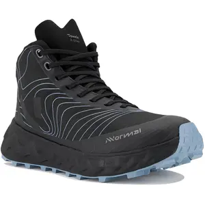 NNormal Tomir Waterproof Mid - Chaussures trail Black / Blue 44.2/3 pas cher