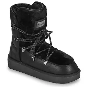 D.Franklin Bottes australiennes pour femme, modèle nordic-trk, Fourrure noire, 36 EU