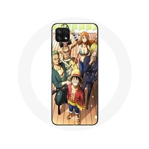 Comparateur de prix : Coque pour Samsung Galaxy A22 5G One Piece Luffy Affiche Equipages Manga Anime