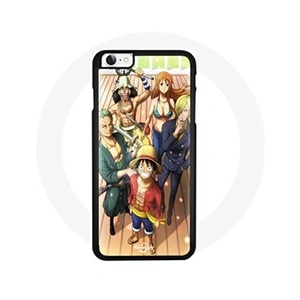 Maniacase Coque pour Iphone SE One Piece Luffy Affiche Equipages Manga Anime