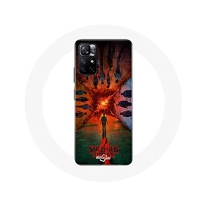 Coque pour Xiaomi Redmi Note 11s 5G Stranger Things Saison 4 Affiche Equipages de la Nouvelle Théorie