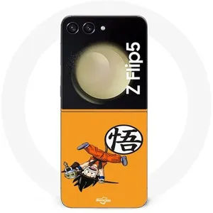 Comparateur de prix : Coque Samsung Galaxy Z Flip5 dragon ball sangoku petit logo