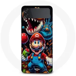 Comparateur de prix : Coque Samsung Galaxy Z Flip4 super mario bros film