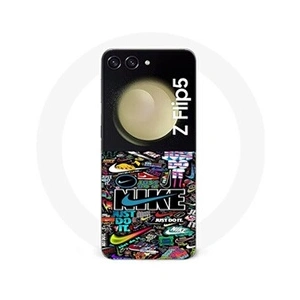 Maniacase Coque Samsung Galaxy Z Flip5 nike air coloré style just do it pikachu gokuVendu pardarty