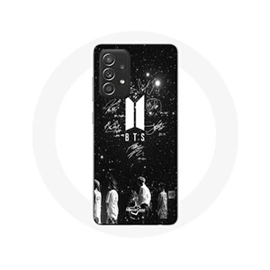 Coque pour Samsung Galaxy A52 BTS Signature Members Rm Jin Jimin V Suga Jungkook J-hope