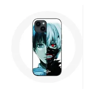 Coque pour Iphone 14 Plus Tokyo Ghoul Visage Moitié - Maniacase pas cher