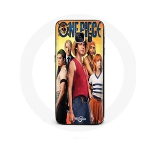 Maniacase Coque pour Samsung Galaxy S6 Anime One Piece Luffy Affiche Personnages Art Saison 1 pas cher
