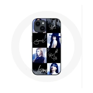 Maniacase Coque pour Iphone 14 Blackpink Signature Photo Jennie Jisoo Lisa Rose pas cher