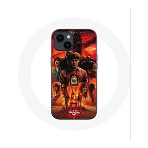 Coque - Maniacase - Iphone 14 - Noir - Souple - Stranger Things Saison 5 pas cher