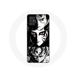 Coque - Maniacase - Samsung Galaxy A40 - Anime One Piece Luffy - Souple - Noir pas cher