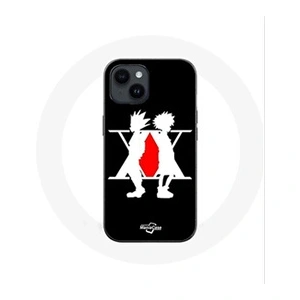 Coque Maniacase pour pour Iphone 14 Hunter x Hunter Manga Logo Fond Noir - pas cher