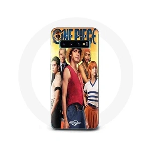 Coque pour Samsung Galaxy S10 Anime One Piece Luffy Affiche Personnage...