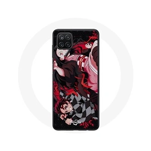 Maniacase Coque pour Samsung Galaxy A12 Demon Slayer Tanjiro Nezuko Attaque Comb... pas cher