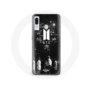 Maniacase Coque pour Samsung Galaxy A30 BTS Signature Members Rm Jin Jimin V Suga Jungkook J-hope pas cher