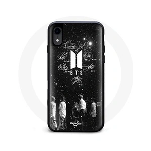 Coque pour Iphone X BTS Signature Members Rm Jin Jimin V Suga Jungkook J-hope