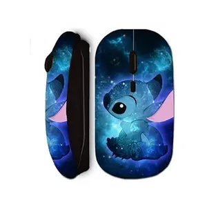 Comparateur de prix : Souris sans fil maniacase noir Stitch bleu frand bleu