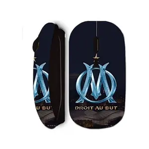 Comparateur de prix : Souris sans fil - MANIACASE - OM logo - Noir - Bleu et doré - Avec récepteur USB