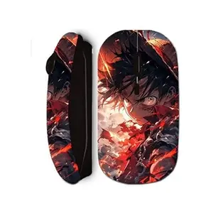 Comparateur de prix : Souris sans fil maniacase noir One piece Luffy énervé art manga anime