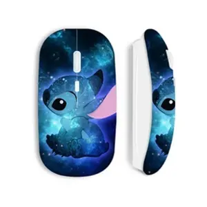 Comparateur de prix : Souris sans fil maniacase blanche Stitch bleu frand bleu