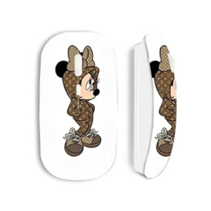 Souris sans fil maniacase blanche Minnie disney marron LV pas cher