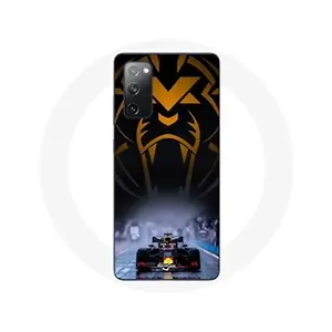 MANIACASE Coque pour Samsung Galaxy S20 FE Formule 1 Sebastian Vettel Pilote automobile F1 Noir pas cher