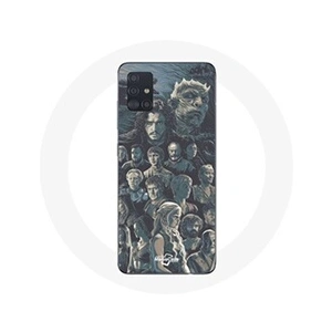 Comparateur de prix : Coque pour Samsung Galaxy A51 5G Game of Thrones Saison 8 Le Trône de Fer Affiche Personnages Fond G