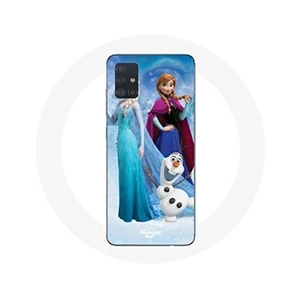 Maniacase Coque pour Samsung Galaxy A51 5G La Reine Des Neiges Elsa Anna Olaf pas cher