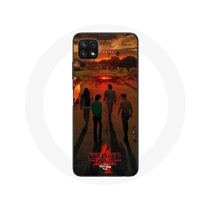 Comparateur de prix : Coque pour Samsung Galaxy A22 5G Stranger Things Saison 4 Affiche Art Equipages de la Nouvelle Théor