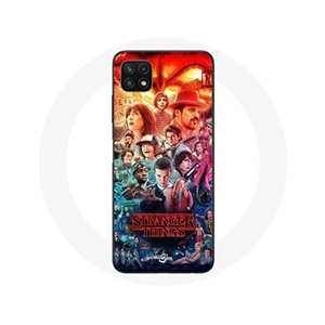 Comparateur de prix : Coque pour Samsung Galaxy A22 5G Stranger Things Teaser Saison 4 Affiche Personnages Art