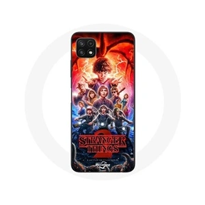 Maniacase Coque pour Samsung Galaxy A22 5G Stranger Things Affiche Saison 2 pas cher
