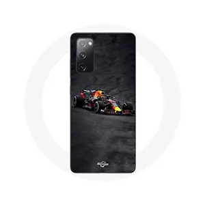 MANIACASE Coque pour Samsung Galaxy S20 FE Formule 1 Max Verstappen F1 noir rouge et jaune pas cher