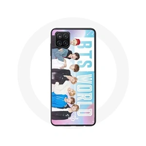 Maniacase Coque pour Samsung Galaxy A12 Bangtan Garçons BTS WORLD Jeu vidéo pas cher
