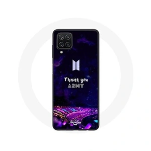 Maniacase Coque pour Samsung Galaxy A12 Bangtan Sonyeondan Concert BTS Army Bomb Lightstick pas cher