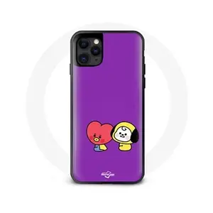 Maniacase Coque pour Iphone 11 Pro Max BTS Bangtan Sonyeondan BT21 Tata V Chimmy Jimin pas cher