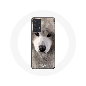 Maniacase Coque pour Samsung Galaxy A13 4G / A13 4G Lite Samoyède Gris Race de chiens pas cher