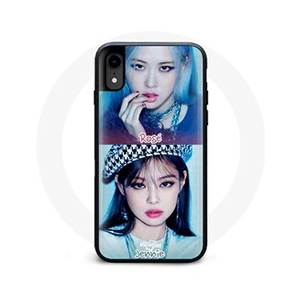 Comparateur de prix : MANIACASE Coque pour Iphone X Blackpink Groupe K-pop Filles Jennie et Rosé Lovesick girls poster the album