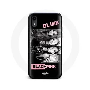 Maniacase Coque pour Iphone X Blackpink Square One Album Affiche Chanson BOOMBAY... pas cher