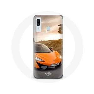 Maniacase Coque pour Samsung Galaxy A20e Formule 1 McLaren F1 Orange pas cher